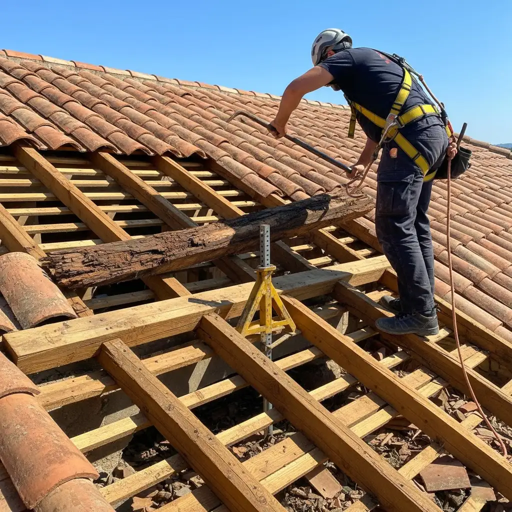 travaux de charpente